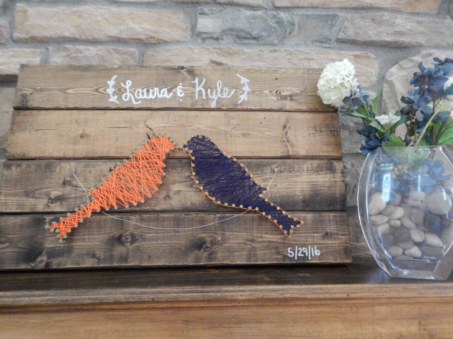 Bird String Art Large by RockyCreekDesign on Etsy