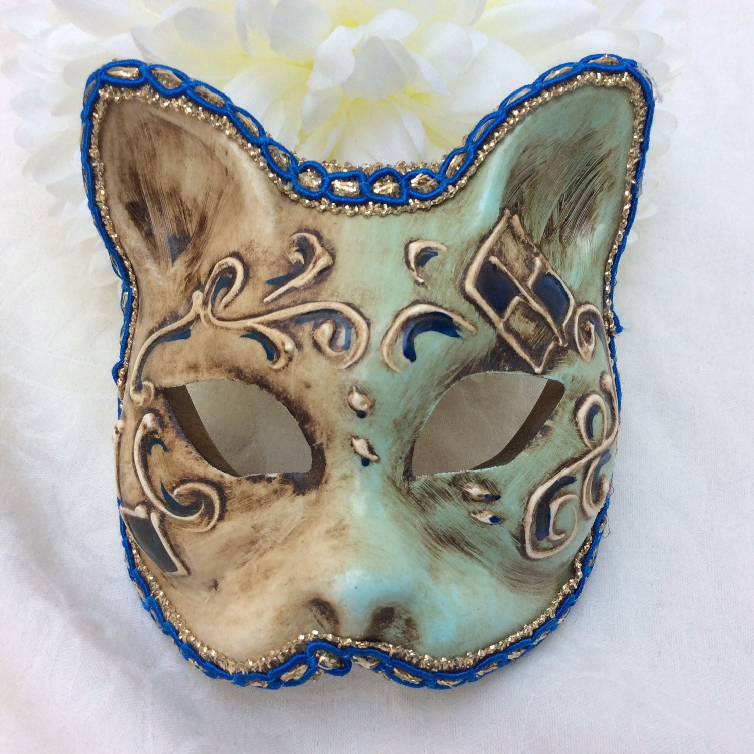 hand painted mardi gras masks