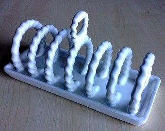 Elegant Porcelain Toast Rack