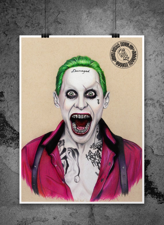 Original Suicide Squad: Joker Illustration