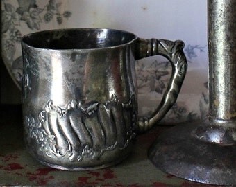 Engraved Silver Baby Cup-Christening Cup