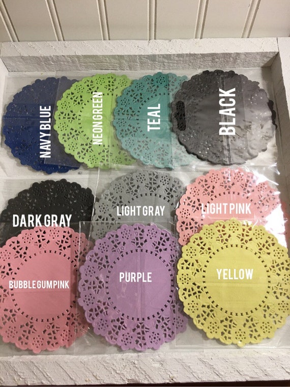 paper doilies, wedding favor bags, scrapbooking,party favors , gift ...