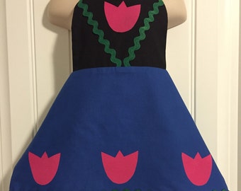Anna Princess Dress Up Aprons - Disney Frozen