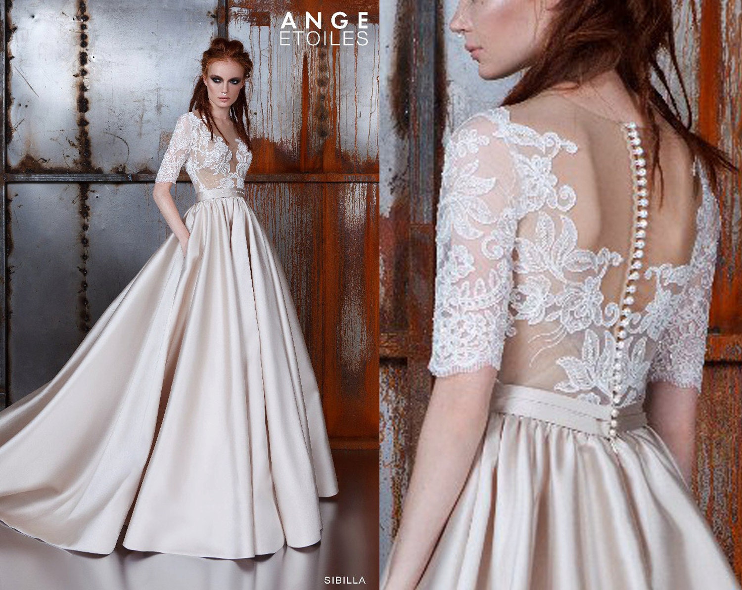 Wedding dress SIBILLA Wedding dresses by RaraAvisAngeEtoiles