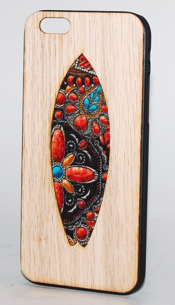 Surfboard Engraved Phone Case