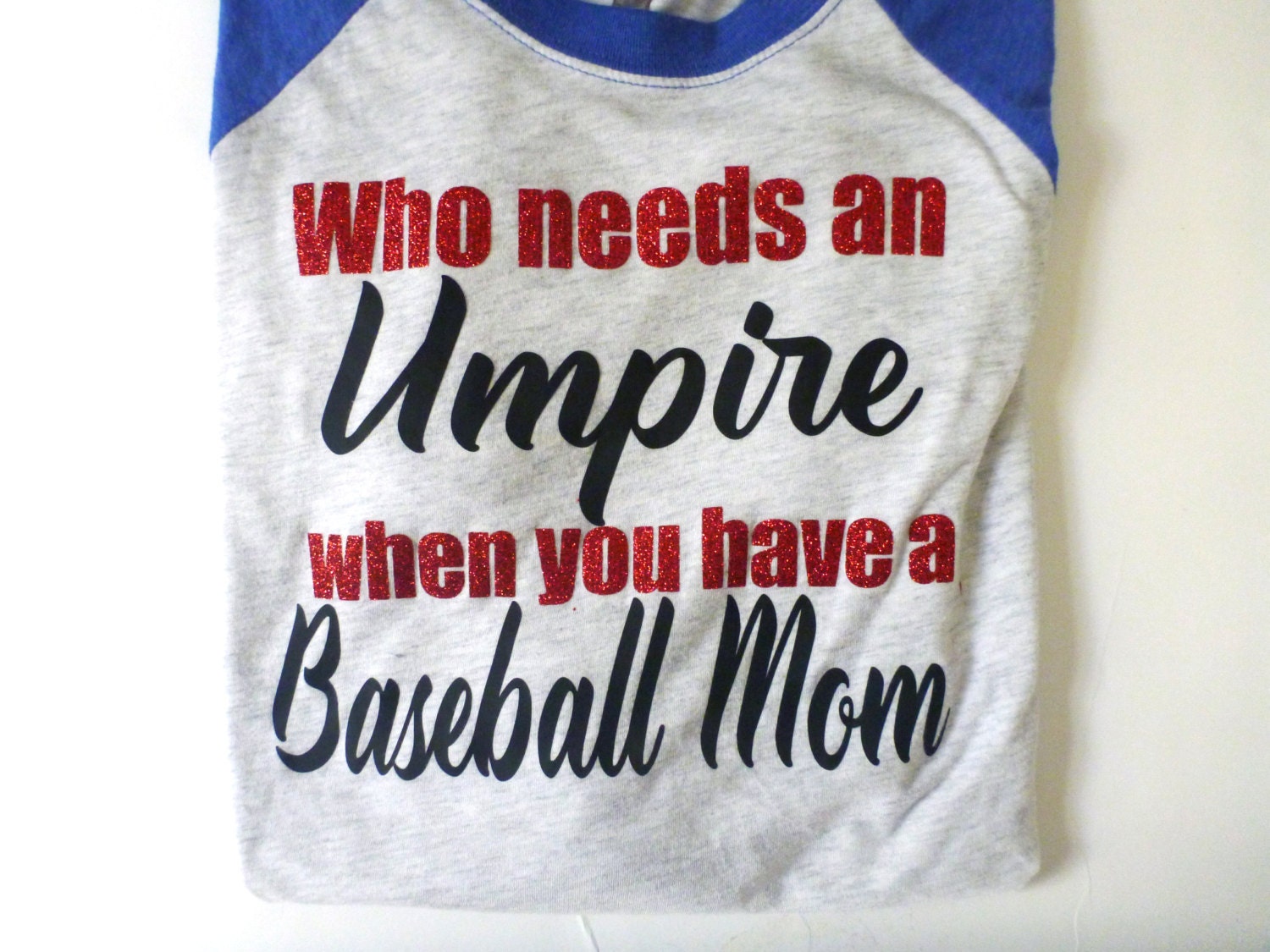 Baseball Mom shirt Funny Baseball Shirt Sports by AbbyJoeDesigns