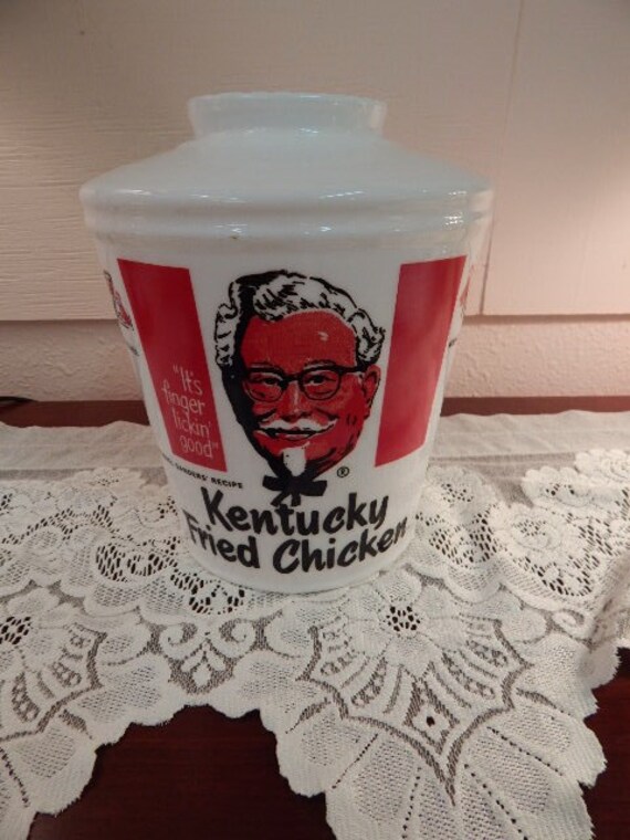 Original KFC Chandelier Glass Light Globe Kentucky Fried