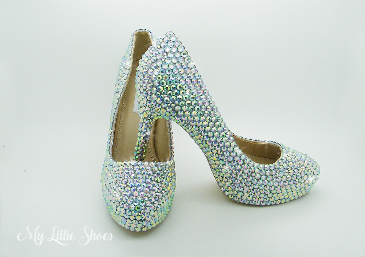 Shoes Bling high heels Wedding Bridesmaid Prom by MyLillieShoes