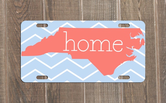 HOME North Carolina License Plate NC Custom Car Tags