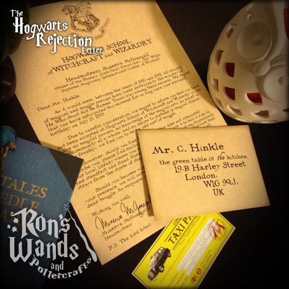 The Hogwarts Rejection Letter