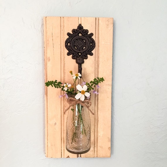 Milk bottle vase wall vase wall sconce milk bottle sconce