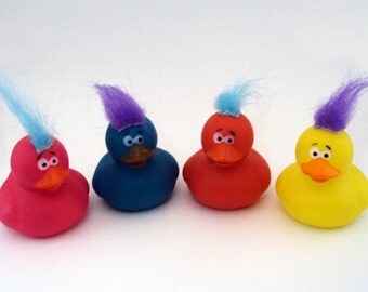 Duck Toy Soap Crazy Hair Ducks Embeds Fun Soap For Kids Party Favors Troll Hairdo Duck Soap Rubber Ducky Soap