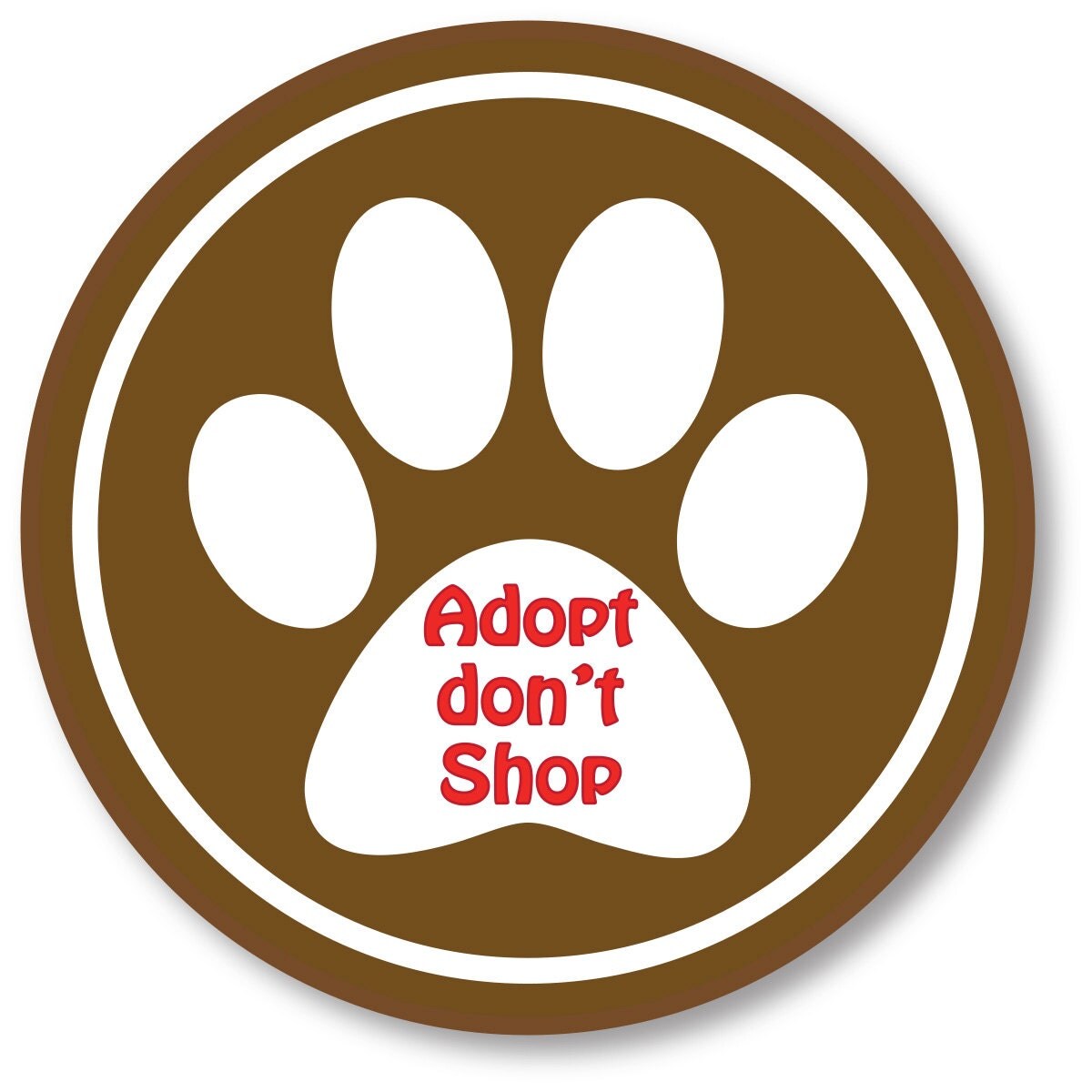 Adopt dont Shop by MagnaPlus on Etsy