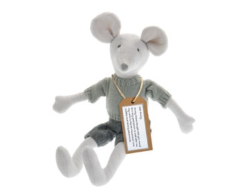 christmas mouse soft toy