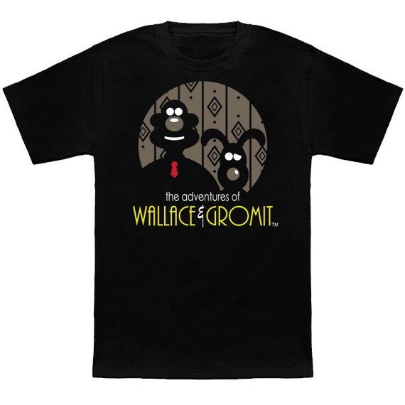 Wallace and Gromit TShirt by JRBERGERDESIGNS on Etsy