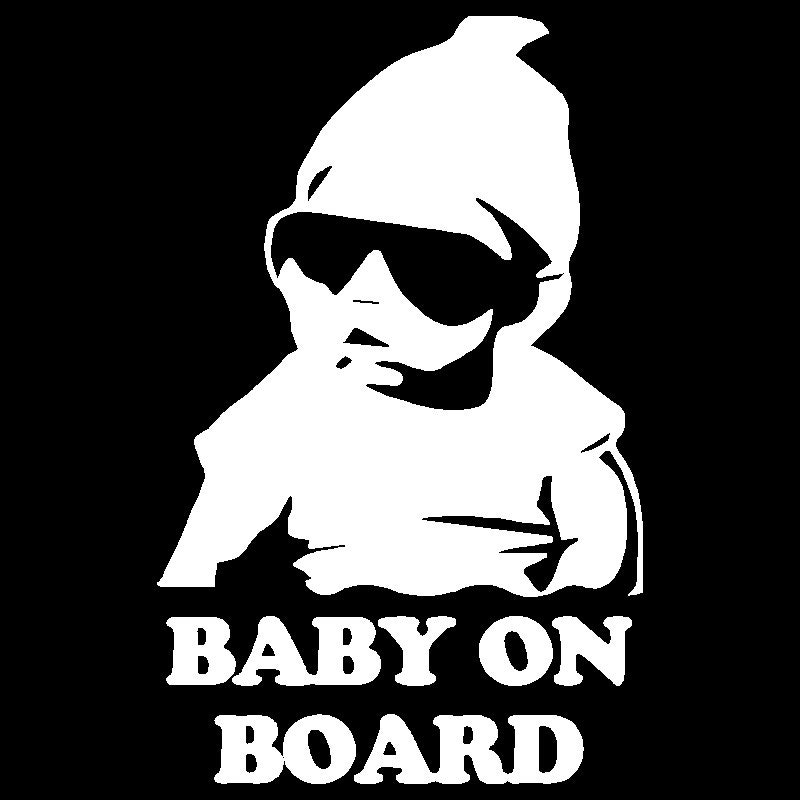 COOL Baby on Board 6 Vinyl Decal Window Sticker