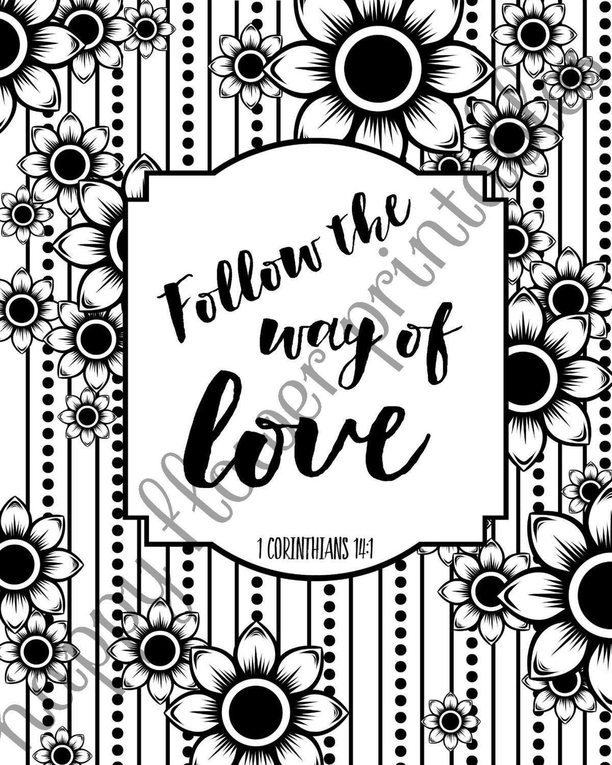5 Love Bible Verse Coloring Pages Inspiration Quotes Bridal