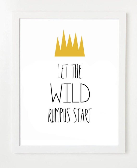 let the wild rumpus start meaning