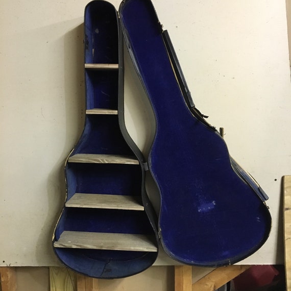 Guitar Case Shelves Shelf Repurposed Guitar Case