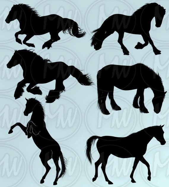 Download Horse Clipart Silhouette Horse Vector Cowboy Cowgirl