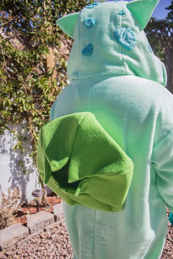 Bulbasaur Kigurumi Onesie Pajama Costume