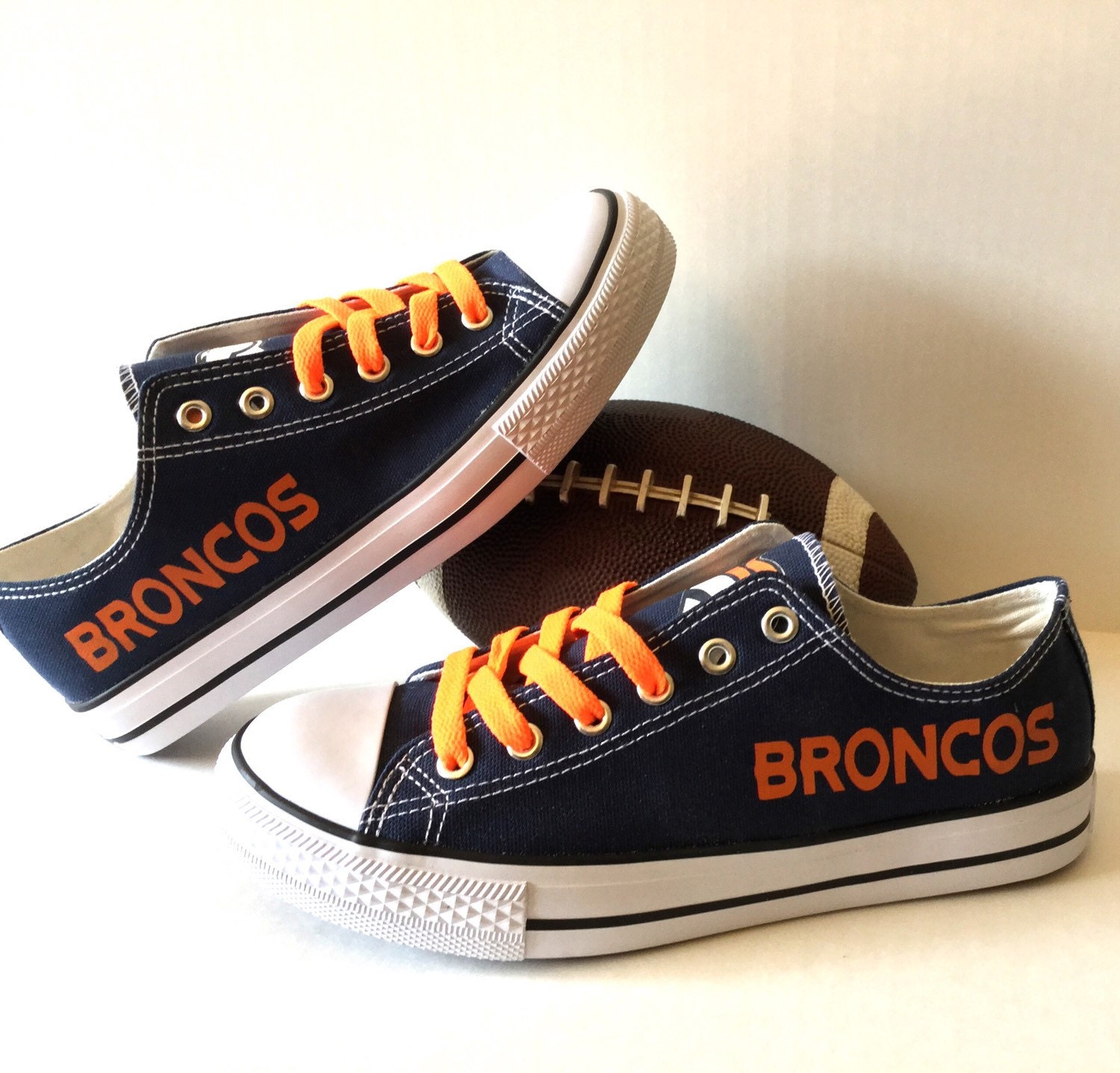 Denver Broncos Women's Athletic Shoes by Sportzunlimited