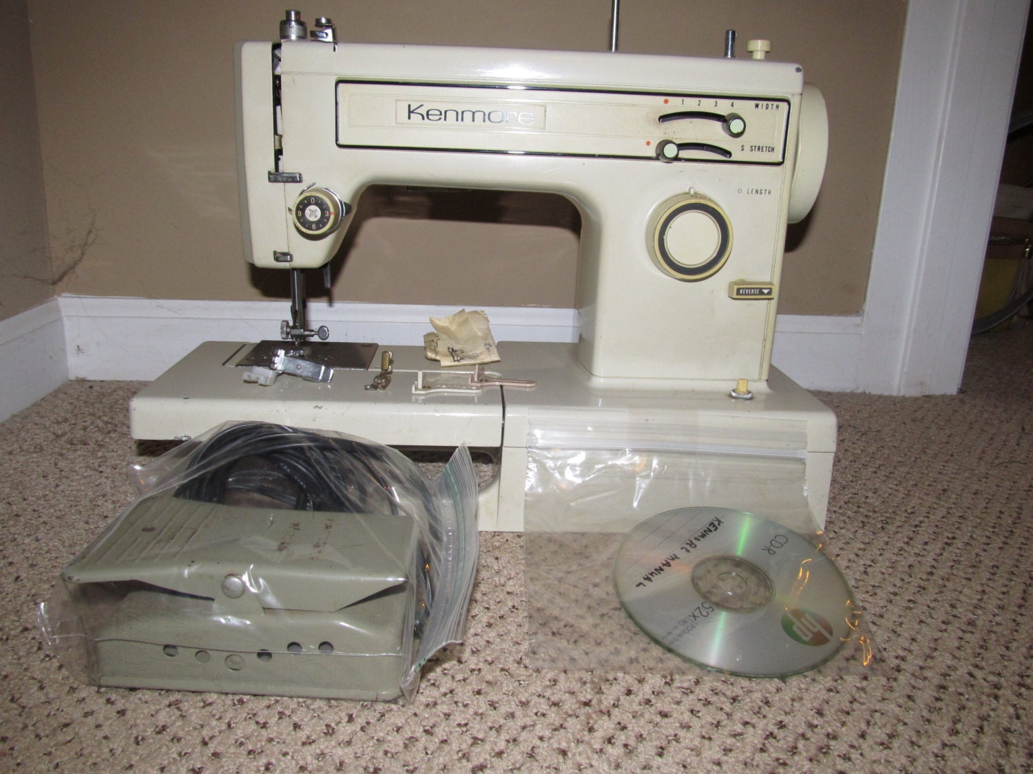 Sears Kenmore Sewing Machine Instructions 15813200