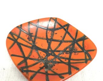 Mid-Century small plate/ashtray, Tofej, Hungary