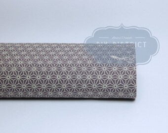 Purple white Asanoha Japanese fabrics.