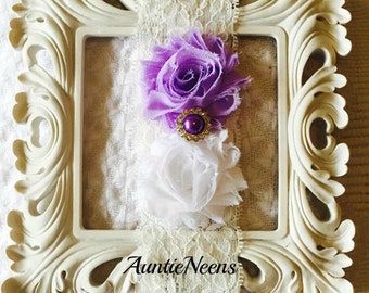 Wedding Garter Belt, White Garter belt, Lilac Garter, Garter belt, Bridal Garter, Lace Garter Belt, Toss Garter belt, Garter belt set