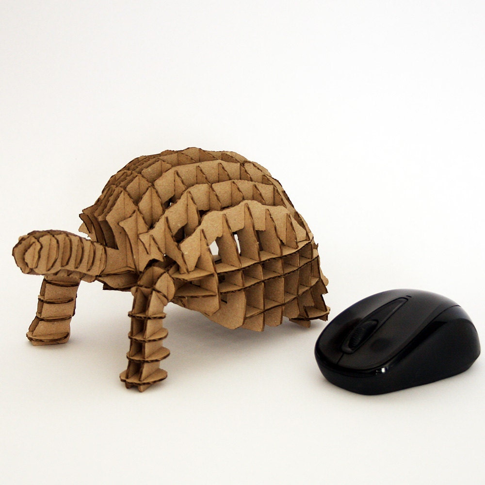 Turtle 3D Cardboard Puzzle3D Puzzle GameCardboard