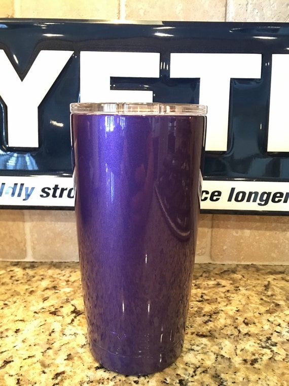 Custom Powder Coated Yeti 20oz Rambler Tumbler by JessBoysColors