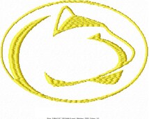 Penn State Nittany Lions Applique & Filled Embroidery Machine Patterns ...