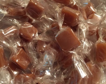 Vegan Organic Hawaiian Red Sea Salt Caramels