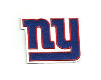 NY New York Giants * 3.5" inch * Embroidered * Iron / Sew on * Applique / Patch * FREE SHIPPING *