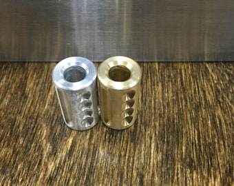 Special! The Muzzle Double EDC Bead / Every Day Carry / Paracord Bead / Aluminum Bead / Brass Bead / Metal Bead / Jewlery / CNC / Bead / EDC