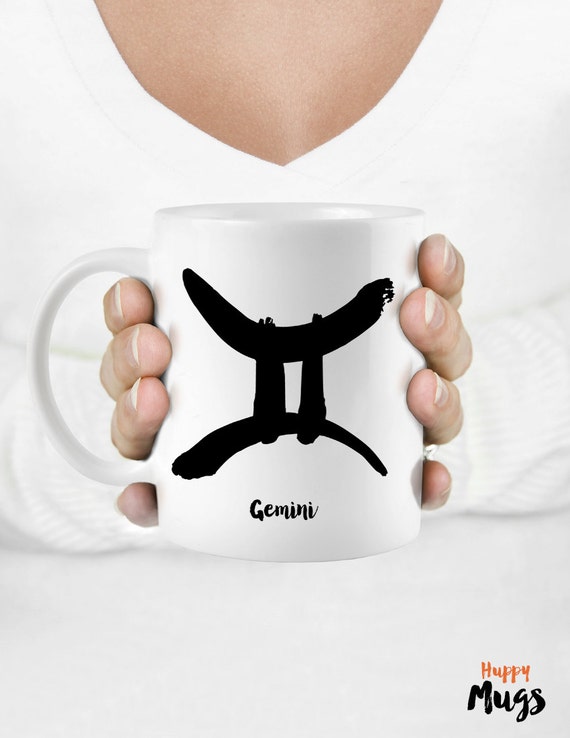 Unique Coffee Mug Gemini Mug Horoscope Mug Personalized 1090