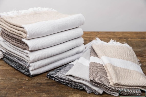 Ultra Soft Turkish Towel Eco Friendly All Natural Diamond Towel,Bath Towel,Beach Towel,Turkey Towel,Latte,Brown,Black,Grey Towels