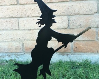 Halloween Lawn Decor, Black Witch, Halloween Witch, Halloween Decorations, Metal Witch, Outdoor Halloween Decorations, Halloween Decor