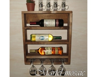 Decorative Wall Wine Rack rustic home decor wooden open wine rack wine decor Decorative Wall Wine Rack rustic home decor wooden open wine rack wine decor