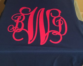 monogram long sleeve shirt