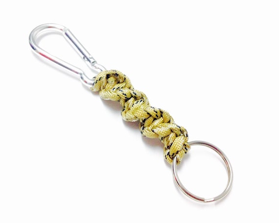 Paracord Keychain Camo Keychain Carabiner Keychain