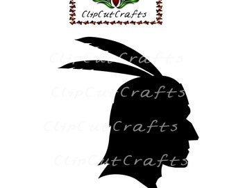 American Indian Thanksgiving Holiday Cut File Print and Cut Print & Cut Scrapbook Vector Print Vinyl and Paper Craft Design SVG SPS PNG