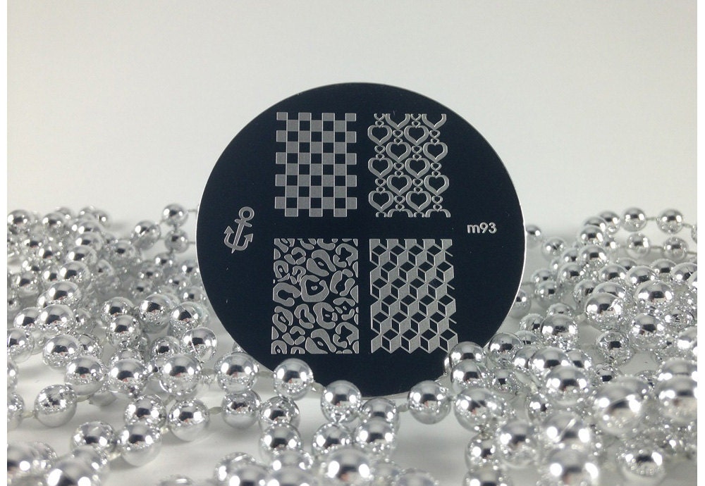 NEW Nail Stamping Plates Lot of 5 by Anzhdeal on Etsy