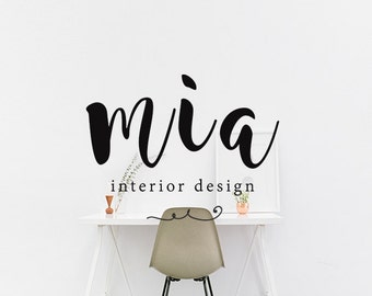 Unique interior design logo related items | Etsy