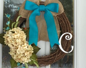 door wreath french