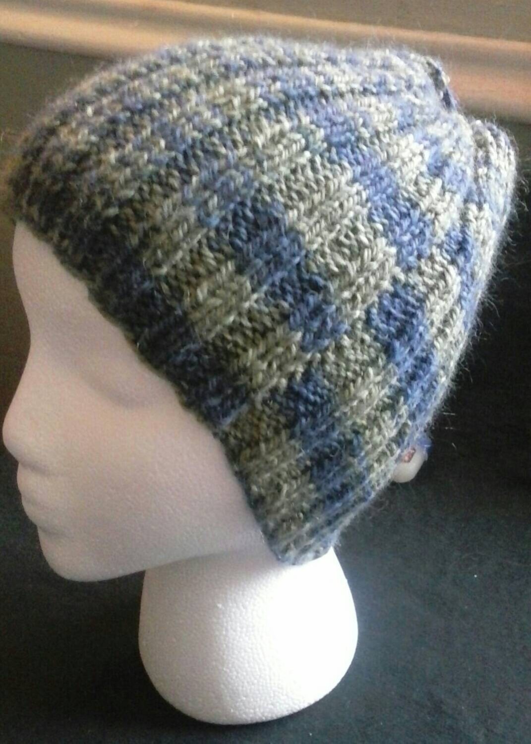 Sale mens 100 wool hat by raritiespaintnfiber on Etsy
