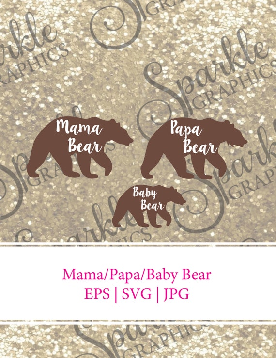 Free Free Mama Papa Bear Svg 821 SVG PNG EPS DXF File