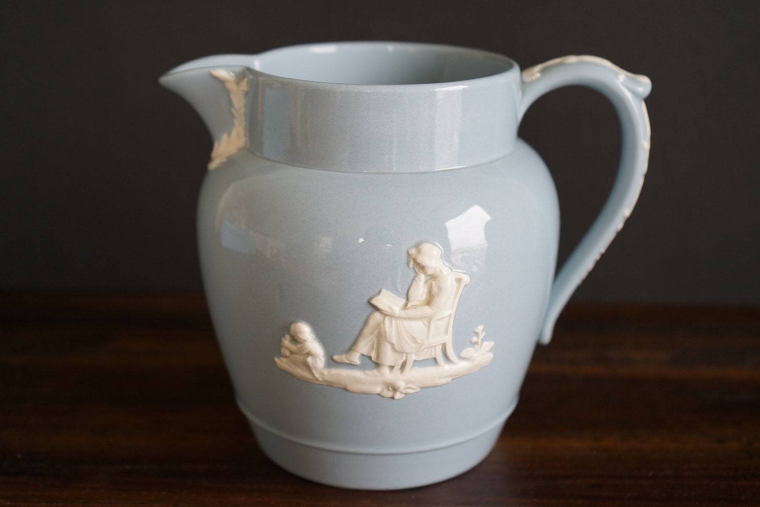 Vintage Wedgwood Queensware Pitcher England