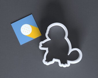 Squirtle cookie cutter, Pokemon cookie cutter, Pokemon GO cookie cutter